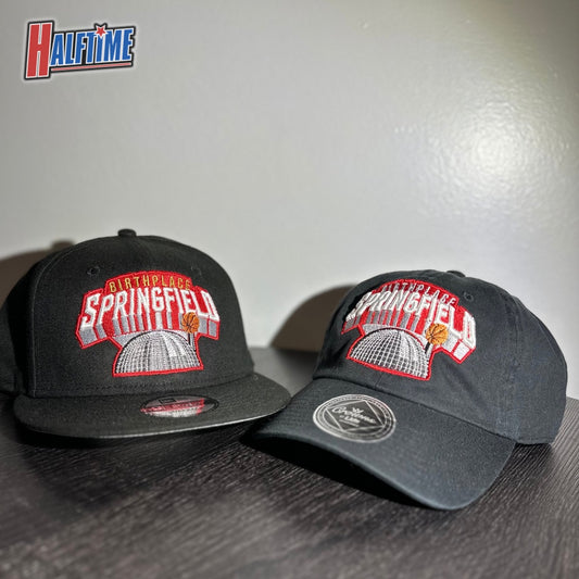 Birthplace of Basketball “Bred” Snapback & Dad Hat